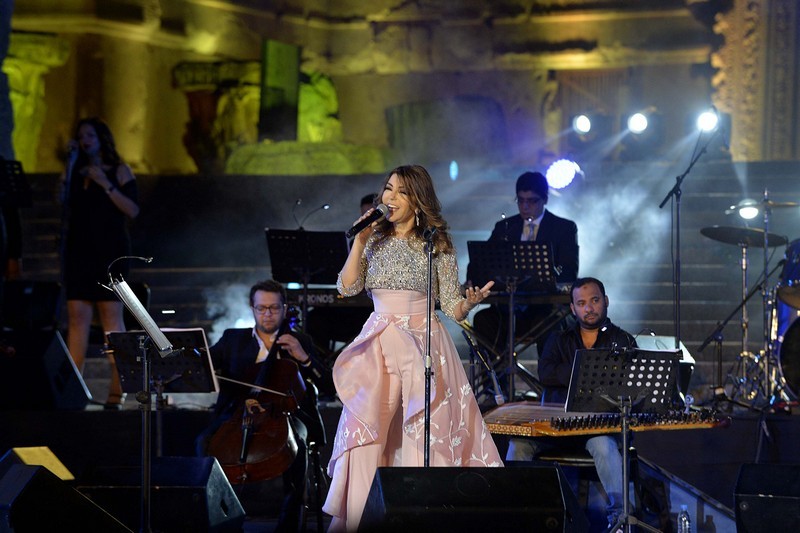 Samira Said at Baalbeck Festival